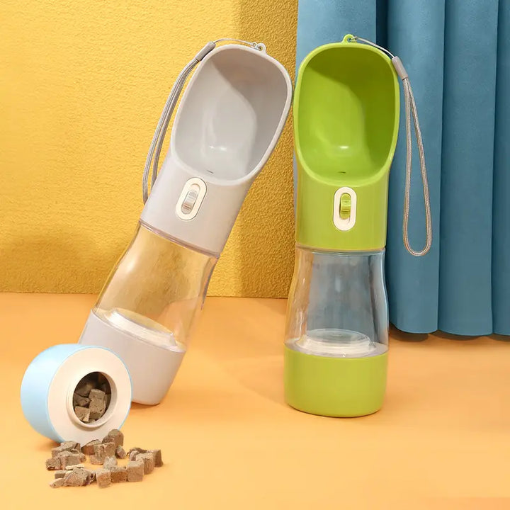 Water Bottle With Treat Compartment